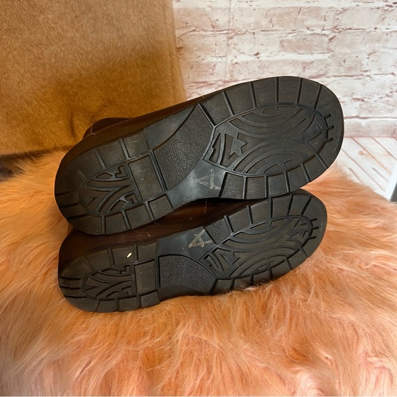 Dr. Martens Brown Leather Lace-Up Boots - Picture 9 of 9